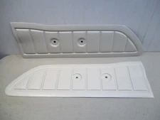 NEW 1961-1966 FORD F100/250 TRUCK "CUSTOM CAB" DOOR PANELS (OFF-WHITE PAIR)