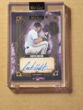 Carter Holton 2024 Purple Wild Card 5 Card Draw 2/4 Autograph Rookie Card Mint
