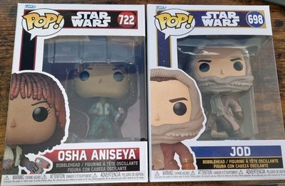 FUNKO POP! STAR WARS SET - JOD & OSHA ANISEYA - NEU - ACOLYTE - SKELETON CREW