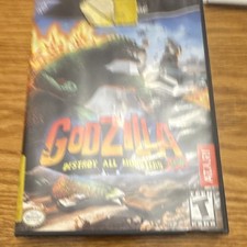 Atari Godzilla: Destroy All Monsters Melee GameCube w/ Case Manual T Fighting