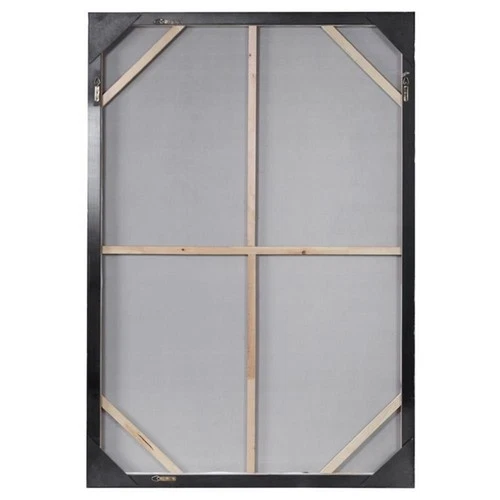 Uttermost Mercury Wood and Acrylic Abstract Hand Painted Art in White - Picture 4 of 8