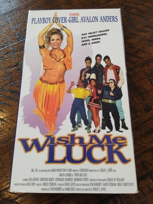 WISH ME LUCK Promo Avalon Anders UNRATED RARE 1995 VHS Stardance Erotic Comedy