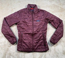 Patagonia Women's Nano Puff Jacket Full Zip Red Size S STY84216