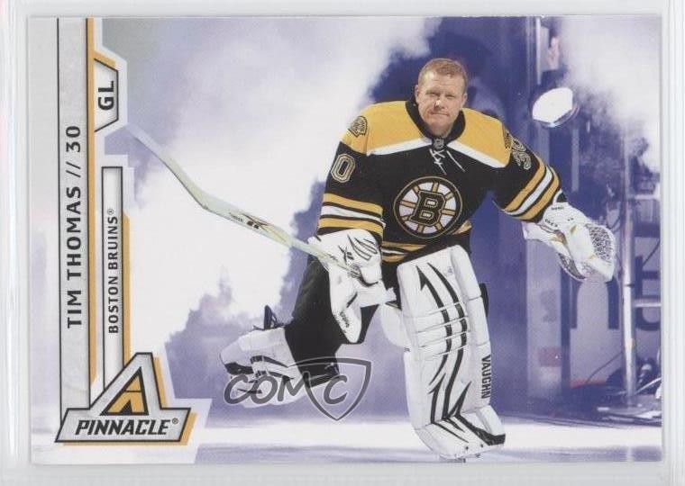 2010-11 Panini Pinnacle Tim Thomas #180 2u3