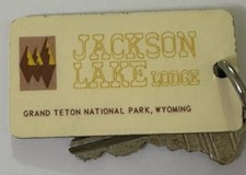 Jackson Lake Lodge Grand Teton National Park Wyoming Hotel Room Key #17 Fob