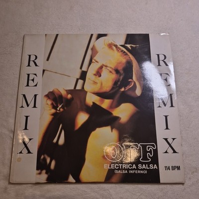 OFF Electric Salsa Remix Vinyl 12'' 1987 Sven Väth Zyx Rec 5548R VG+