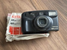 -Working but Read- Pentax IQZoom 928 35mm Black Point  Shoot Film Camera