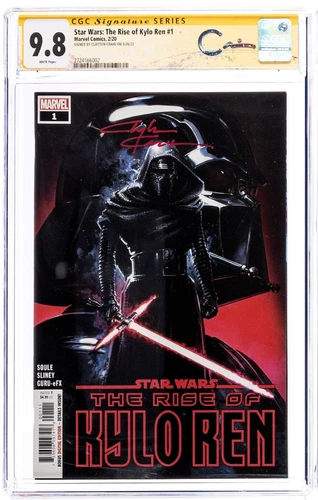 Star Wars The Rise Of Kylo Ren #1 CGC SS 9.8 🔥 Clayton Crain Signature Signed🔥