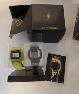Casio Armbanduhr G-Shock Origin DWE-5600JB-1A9ER J Balvin Kollaborationsmodell