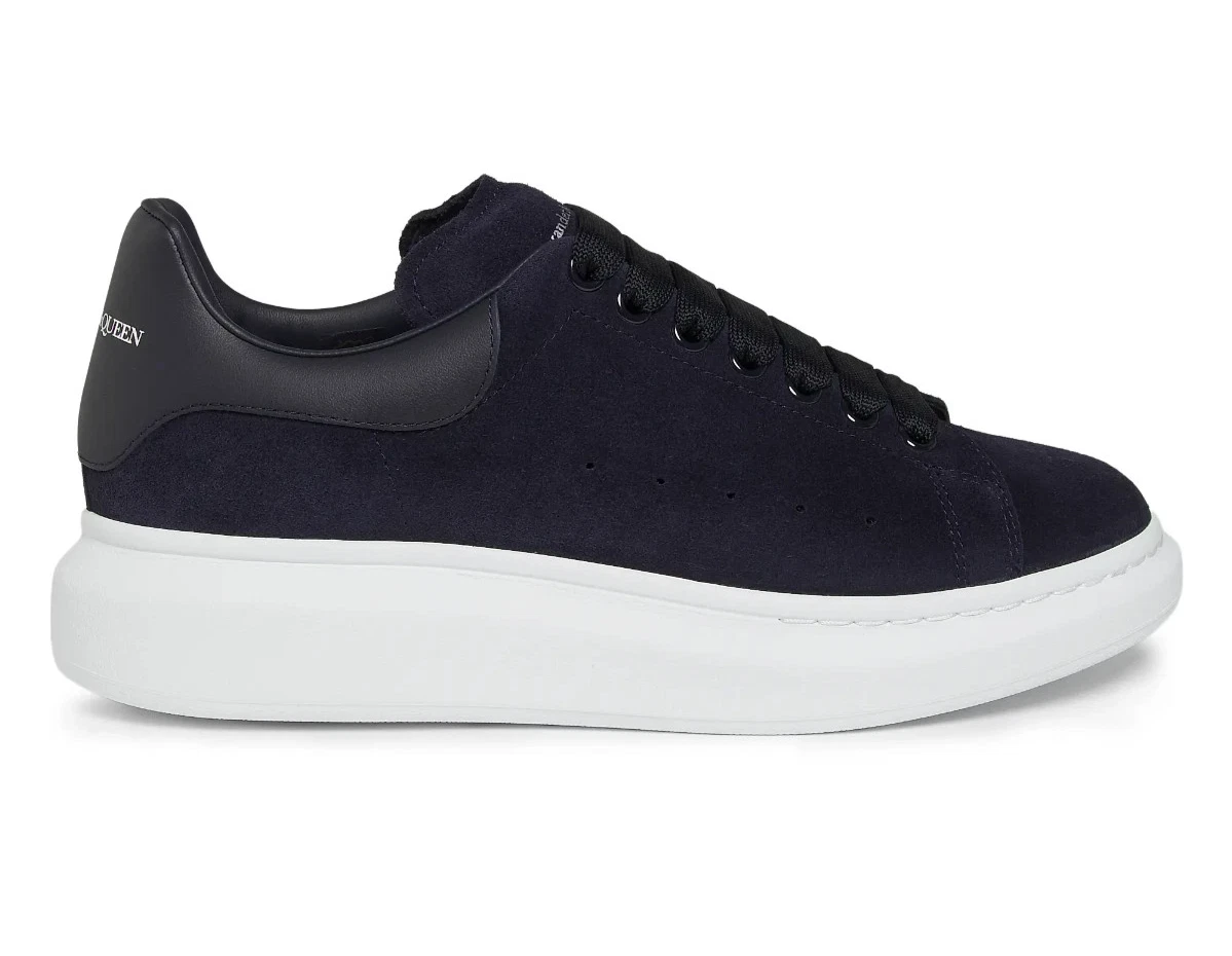 Alexander McQueen — Alexander McQueen Suede Oversized Sneakers, Size 13US (46 EUR)