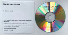 THE BIRDS OF SATAN Nothing At All 1 track Promo CDr (2014) Taylor Hawkins Rare