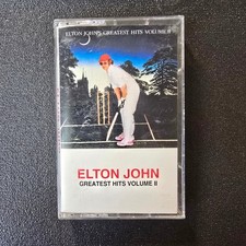 Elton John Greatest Hits Volume II Cassette 1992 PolyGram Records