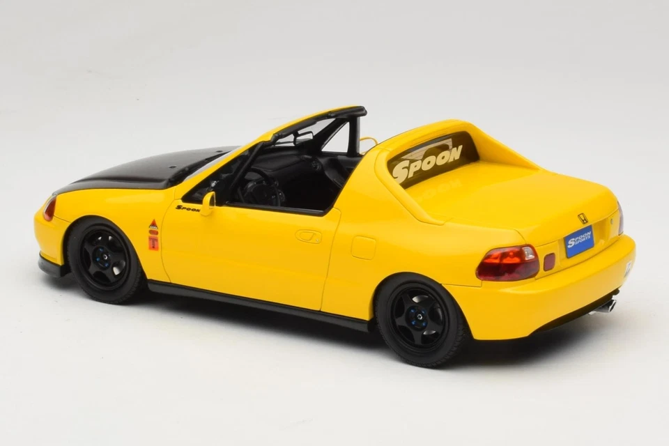OT1154 本田 Civic del Sol Spoon Phoenix 黄色 Otto 1/18 — 第 4/4 张图片
