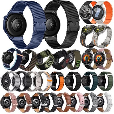 Für Amazfit Cheetah GTS 4 3 2 Mini GTR 42 47mm Bip 5 Armband Metall/Nylon/Leder