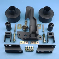 2.5" Front Leveling Lift Kit+Track Bar Bracket F250 F350 4WD 2023-2025