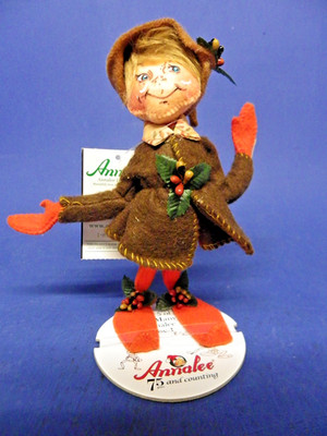 Annalee Doll 2021 Thanksgiving/Fall 9 In. ''Fall Elf'' # 361721 New