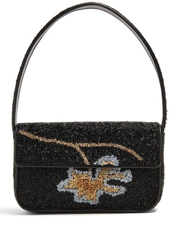 STAUD BEADED TOMMY BAG NWT Limited Collection