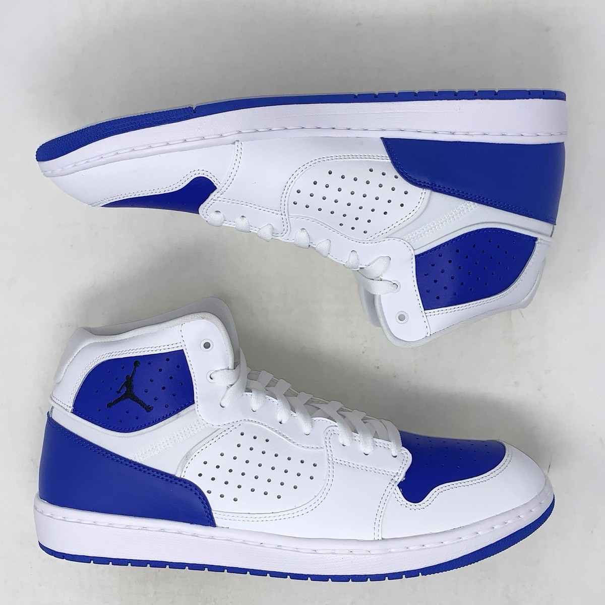 New Men’s Size 12 White Blue Jordan Access Basketball Shoes AR3762 104 Nike Jordan Access Mens Trainers White Blue UK 9 EUR 44 US  main image 4