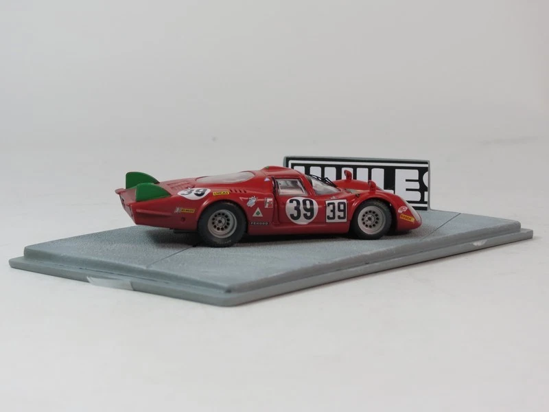Best Model Alfa Romeo 33.2 C #39 Giunti Galli 24h Le Mans 1968 1/43 BEST9872/D - Immagine 3 di 4