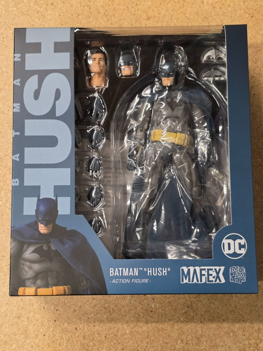 MAFEX No.105 BATMAN HUSH アクションフィギュア新品未開封 Mafex No.105 Batman Hush Reissue Medicom Toy Action Figure New