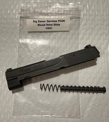 Sig Sauer P226 9mm German Folded Steel Slide VGC!
