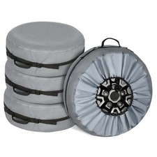 Tire Cover with Handle - Seasonal Spare Tire Bag, Heavy Duty Winter Wheel