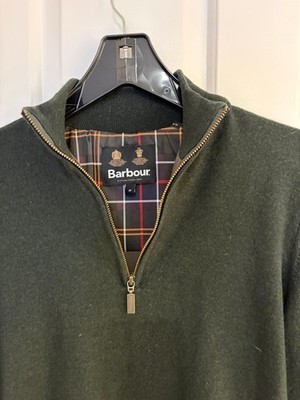 Barbour Gamlin Half Zip Waterproof Sweater - Medium