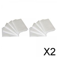 2X 10 Blatt wasserlöslicher Stickstabilisator 50x50cm für Maschinenstickerei