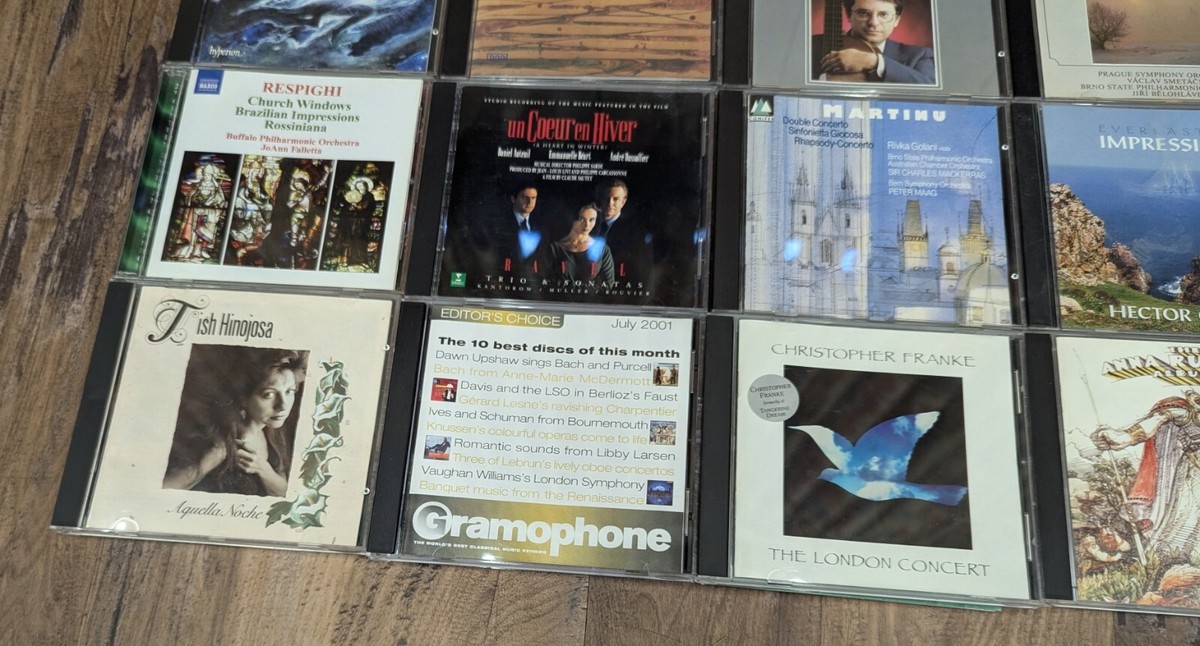 20 Classical Music CDs Lot Martinu Chopin Schubert Strauss