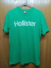 Y2K Vintage 2003 Hollister Abercrombie Mens Logo Graphic Tee T-Shirt size M