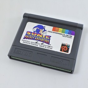 Neo Geo Pocket SONIC The Hedgehog Pocket Adventure GOOD SNK 8190 np