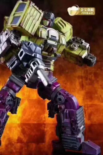 Jinbao Devastator Decepticons Oversized Toy Battle Damage Version 6pc Figure New - Picture 3 of 7