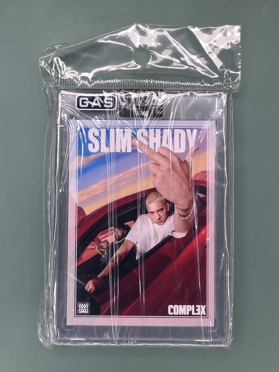 EMINEM SLIM SHADY サイン入りカード 19/40 COMPLEX Eminem Open Edition Slim Shady Complex x GAS Trading Cards