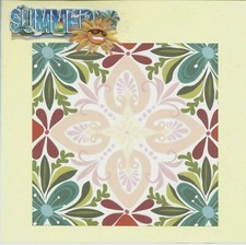 SUMMER Vacation Relax Tropical Sunny 8 x 8 Premade Scrapbook Page
