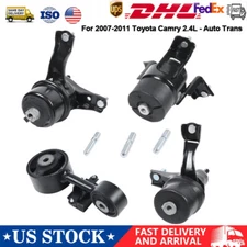 Engine Motor Mount Kit 4PCS Set For 2007 2008-2011 Toyota Camry LE Sedan 2.4L US