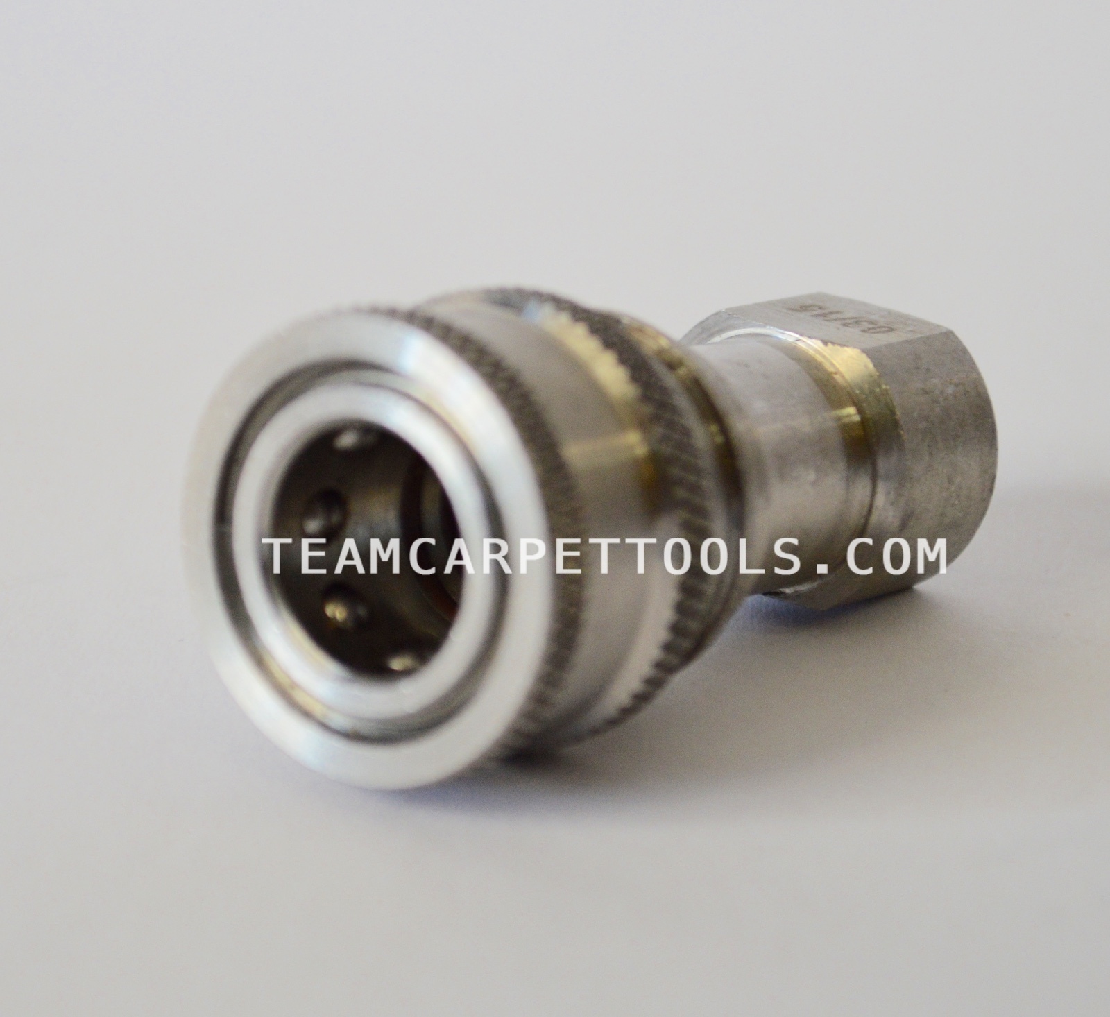 Stainless Steel Angle Valve w/ M/F Quick Connects 1/4" for Carpet