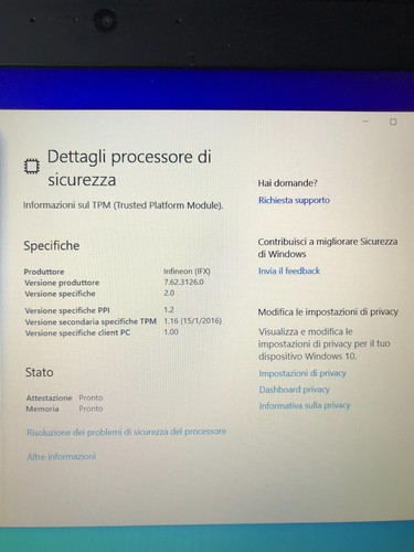 HP Elitebook 745 G4 AMD A10 8730B 10 Com. Cores 4G+6G - 2,40 GHz - 8GB -250 SSD - Picture 16 of 21