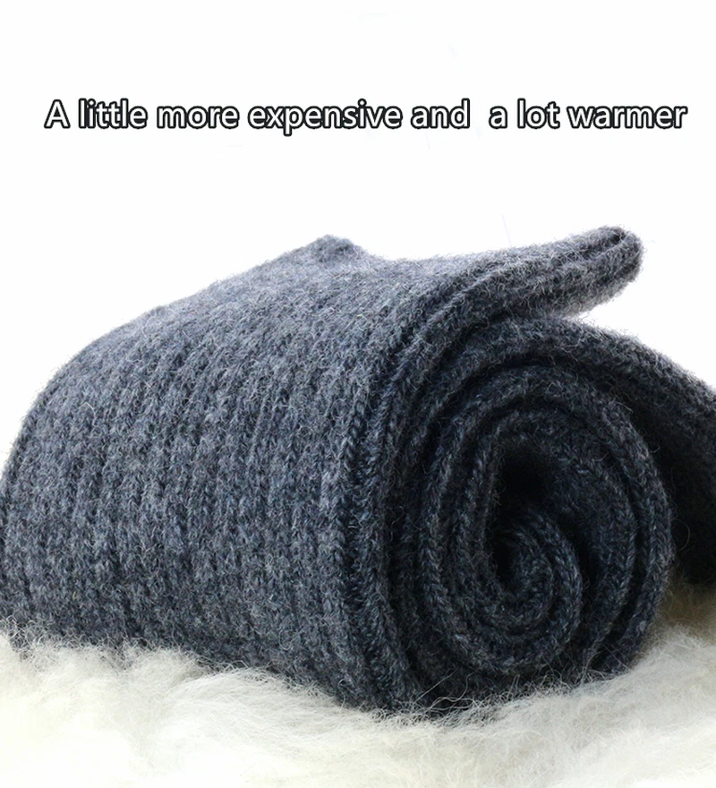 5Pack Men 95%Wool Crew Socks Dress Solid Gentleman Classic Thick Warm Heavy Boot
Opens in a new wind