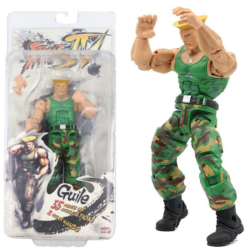 BONECO GUILE STREET FIGHTER OFICIAL CAPCOM / ANJO BRINQUEDOS (4/4