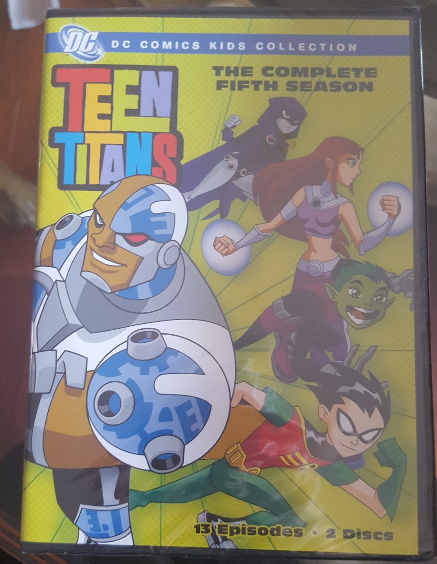 Teen Titans - The Complete Fifth Season (DVD, 2008) 85391185604| eBay