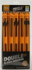 preston inovations double slider winders 26cm orange
