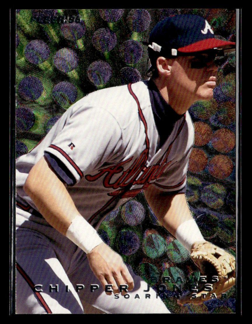 1996 Fleer Update #5 Chipper Jones Soaring Stars