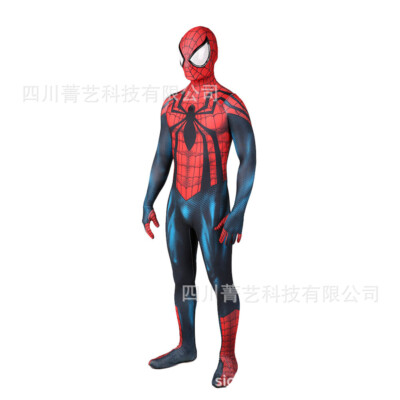 Scarlet Spider-man Jumpsuit Spiderman Cosplay Costume For Adult & Kids Halloween
