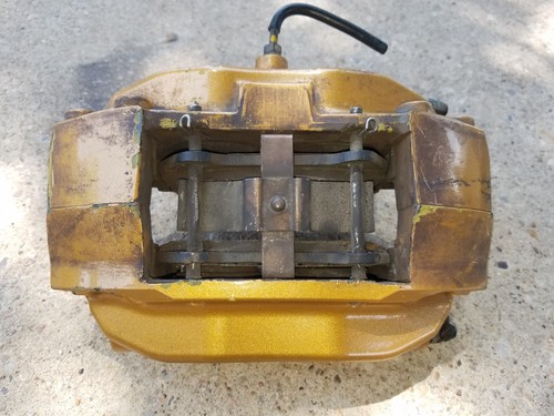 2003-2008 INFINITI G35 NISSAN 350Z RIGHT LEFT FRONT BREMBO GOLD BRAKE CALIPER - Picture 5 of 20
