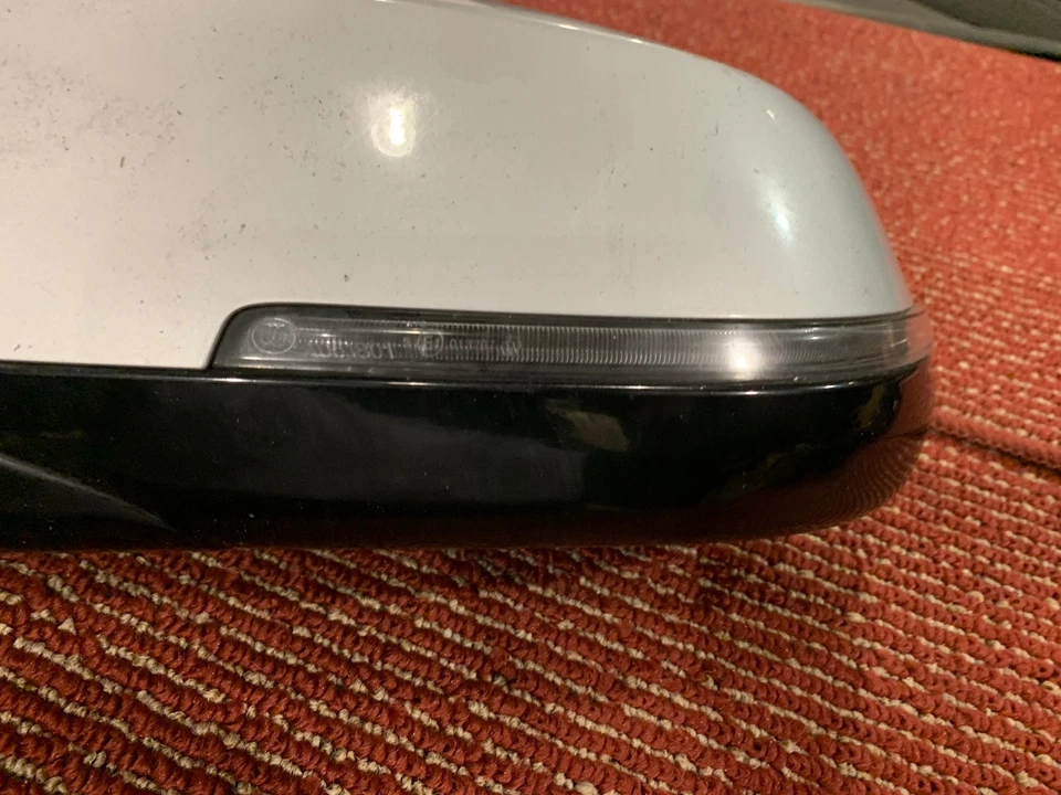 BMW 2013-2015 F01 F02 LCI lado del conductor izquierdo atenuación automática espejo retrovisor plegable térmico OEM #008 Foto 3 de 4