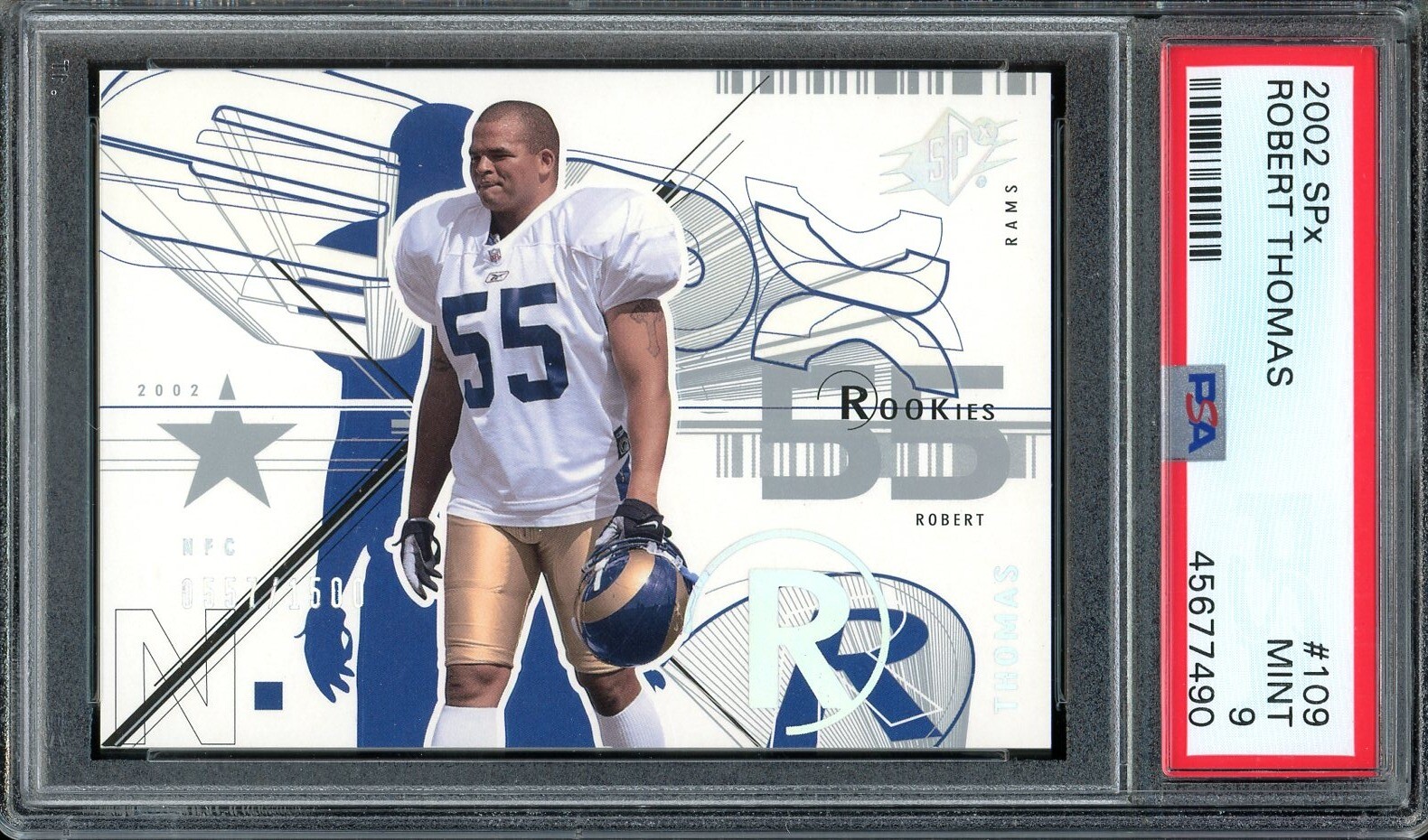Robert Thomas Spx #109 Base