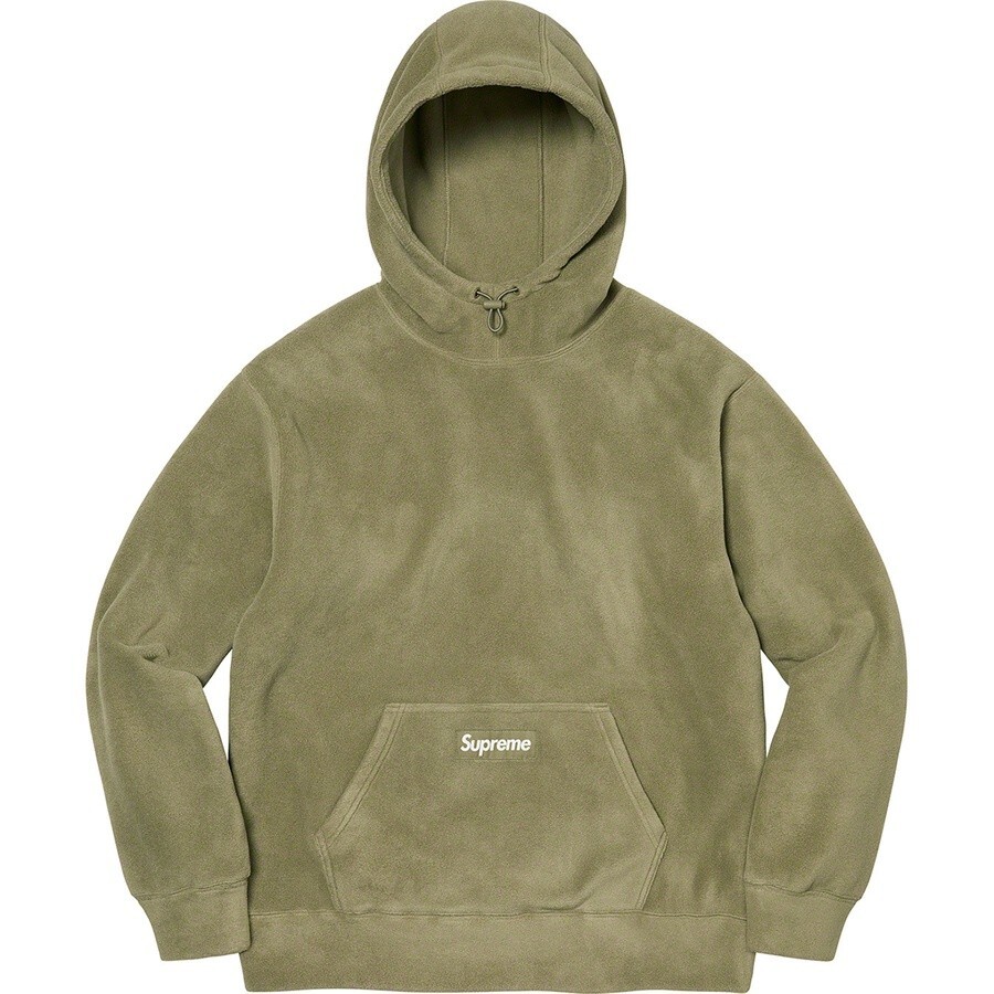 supreme polartec hooded sweatshirt