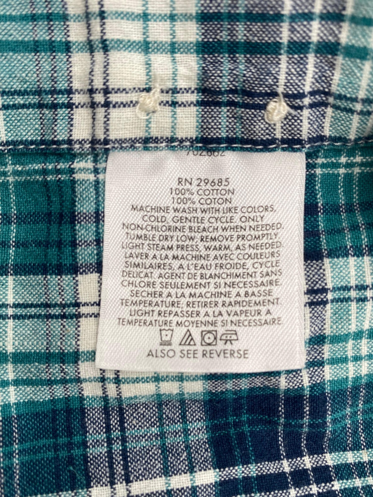 Pendleton Button-Up Shirt Men Large Oceanside Gre… - image 7