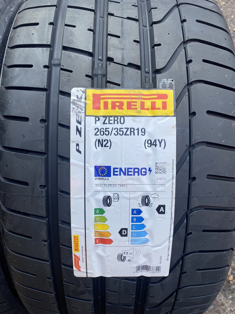 1x 265 35 19 Pirelli P Zero N2 2653519 (94Y) 265/35/19 NEW