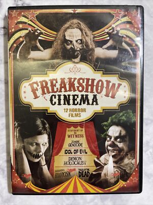 Freakshow Cinema: 12 Horror Films (DVD, 2013, 3-Disc Set)